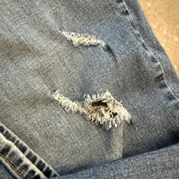 Oliver Logan Distressed Blue Denim Jeans – Size 38x30 - Picture 3 of 10